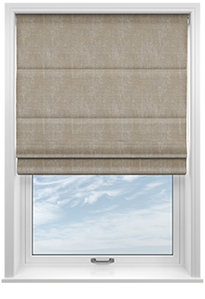 Memphis, Light Tan - Roman Blind